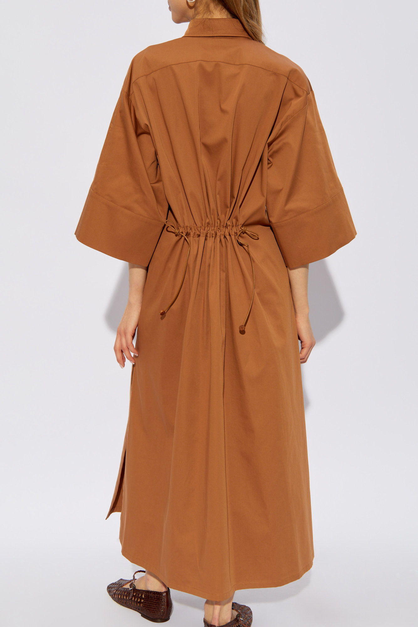 SchaferandweinerShops Italy - Brown Dress 'Eulalia' Max Mara